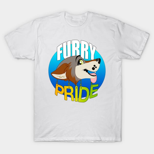 Furry Pride! ( 01 ) T-Shirt by xBlueAshes